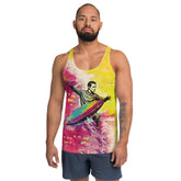 Unique SurArt 1 06 Men's Tank Top with vibrant, ocean-inspired artwork for a standout look.