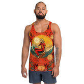 Serene Surf Moments All-Over Print Tank Tee - Beyond T-shirts