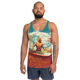 Surfing Sunset Men's Tank Top - Beyond T-shirts