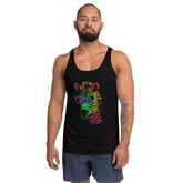 Zebra Stripes All-Over Print Men's Tank Top - Beyond T-shirts