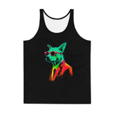 Canine Charm All-Over Print Men's Tank Top - Beyond T-shirts