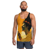 Music Notes All Over Print Tank Top - Beyond T-shirts