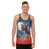 Gothic Elegance Men's All-Over Print Tank Top - Beyond T-shirts