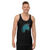Serene Swan Soiree Men's Tank Top