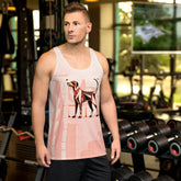 Gentle Gorilla Gaze Men's Tank Top