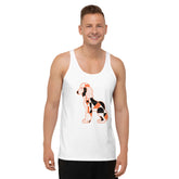 Stylish Serpent Swirl Tank Top