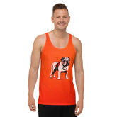 Captivating Cougar Chase Men's Tank Top