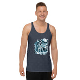 Classical Charm All-Over Print Men's Tank Top
