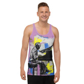 Subtle Waves Men's Tank Top