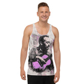 Monochrome Abstract Men's Tank Top