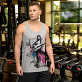 Monochrome Maze Men's Tank Top