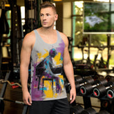Muted Tones All-Over Print Men's Tank Top