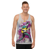 Geometric Harmony Abstract Men's Tank Top