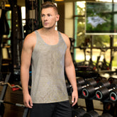 Honeycomb Harmony Texture Men's Tank Top