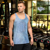 Velvet Wave Texture Men's Tank Top