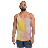 Cashmere Comfort Texture Men's Tank Top