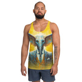 Nature Lover Elephant All-Over Print Men's Tank Top