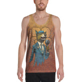 Rockstar Dog All-Over Print Men's Tank Top