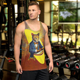 Cat's Elegance All-Over Print Men's Tank Top