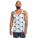 Infinite Illusion Diamond Men's Tank Top