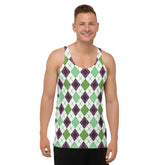Radiant Diamonds All-Over Print Men's Tank Top