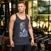 Hipster Owl Coffee Enthusiast All-Over Print Men's Tank Top