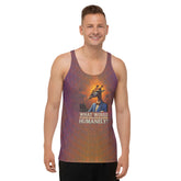 Suave Fox Lounge Singer All-Over Print Men's Tank Top