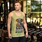 Whimsical Wolf Artist All-Over Print Men's Tank Top