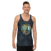 Regal Rabbit Monarch All-Over Print Men's Tank Top