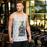 Whimsical Whale Dancer All-Over Print Men's Tank Top