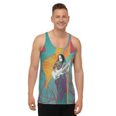 Sunshine Blooms Men's Tank Top - Front View