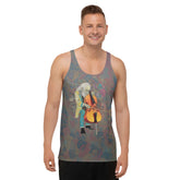 Floral Freedom Men's Tank Top Front View