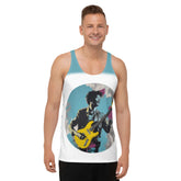 Slate Horizon Men's Tank Top front view.