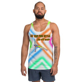 Front view of Yoga Basics Men's Tank Top.