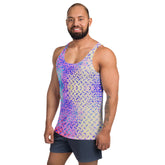 Velvet Crush Texture Men's Tank Top
