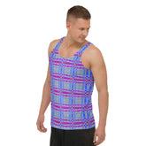 Close-up of Matrix Fusion Tank Top fabric