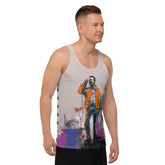 Monochrome Harmony All-Over Print Men's Tank Top