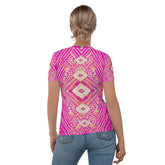 Surfer's Dream All-Over Print Women's Crew Neck T-Shirt - Beyond T-shirts