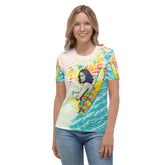 Surfing 1 48 Women's Tee with dynamic surf-inspired prints for a standout look.