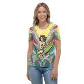 Surfing 1 50 Women's Tee - Perfect for beach days.
