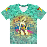 Surfing 1 23 Women's Tee - Perfect for beach days.