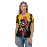 Kickboxing Energy Women's Crew Tee Fitness Focus - Beyond T-shirts