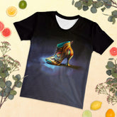 Stellar Fusion Futuristic Shoes Women's All-Over Print T-Shirt - Beyond T-shirts
