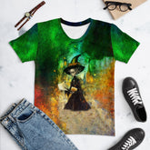 Bats In The Belfry Halloween Women's Crew Neck T-Shirt - Beyond T-shirts