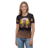 Expressive Beats All-Over Print Women's Crew Neck T-Shirt - Beyond T-shirts