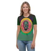 Abstract Goddesses in Harmony: Women's Crew Neck - Beyond T-shirts