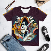 Greatest Bookworm All-Over Print Women's Crew Neck T-Shirt