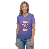 Pumpkin Patch Delight Women's Crewneck Tee front view