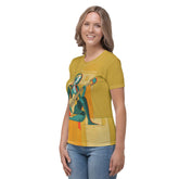 Fashion Notes Women's Fashion Jam Crew Neck T-Shirt - Beyond T-shirts