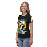 Greatest Movie Buff All-Over Print Women's Crew Neck T-Shirt